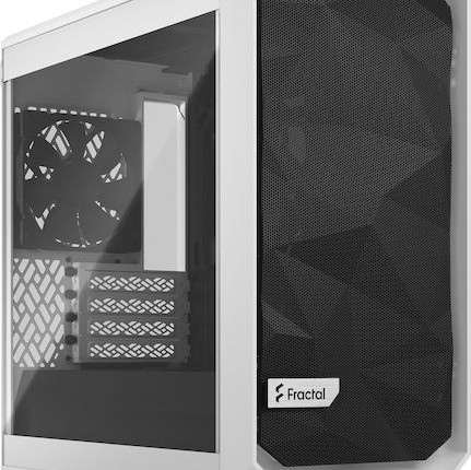 Fractal Design Meshify 2 Mini Mini Tower Κουτί Υπολογιστή με Πλαϊνό Παράθυρο White TG Clear Tint