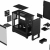 Fractal Design Pop Air Gaming Mini Tower Κουτί Υπολογιστή με Πλαϊνό Παράθυρο Black TG Clear Tint