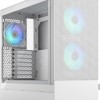 Fractal Design Pop Air Gaming Midi Tower Κουτί Υπολογιστή με Πλαϊνό Παράθυρο και RGB Φωτισμό RGB White TG Clear Tint
