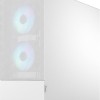 Fractal Design Pop Air Gaming Midi Tower Κουτί Υπολογιστή με Πλαϊνό Παράθυρο και RGB Φωτισμό RGB White TG Clear Tint