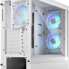 Fractal Design Pop Air Gaming Midi Tower Κουτί Υπολογιστή με Πλαϊνό Παράθυρο και RGB Φωτισμό RGB White TG Clear Tint