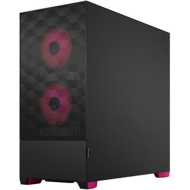 Fractal Design Pop Air Gaming Mini Tower Κουτί Υπολογιστή με Πλαϊνό Παράθυρο και RGB Φωτισμό RGB Magenta Core