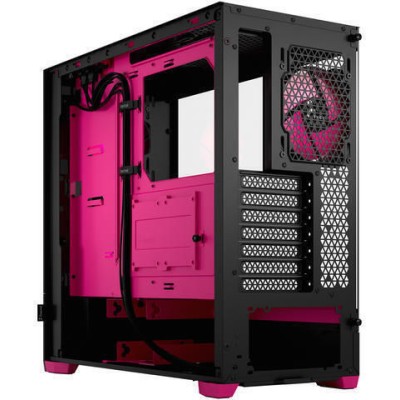 Fractal Design Pop Air Gaming Mini Tower Κουτί Υπολογιστή με Πλαϊνό Παράθυρο και RGB Φωτισμό RGB Magenta Core