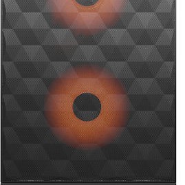 Fractal Design Pop Air Gaming Mini Tower Κουτί Υπολογιστή με Πλαϊνό Παράθυρο και RGB Φωτισμό RGB Orange Core