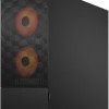 Fractal Design Pop Air Gaming Mini Tower Κουτί Υπολογιστή με Πλαϊνό Παράθυρο και RGB Φωτισμό RGB Orange Core