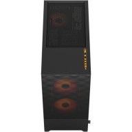 Fractal Design Pop Air Gaming Mini Tower Κουτί Υπολογιστή με Πλαϊνό Παράθυρο και RGB Φωτισμό RGB Orange Core