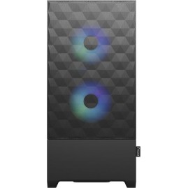 Fractal Design Pop Air Gaming Midi Tower Κουτί Υπολογιστή με Πλαϊνό Παράθυρο και RGB Φωτισμό Black TG Clear Tint