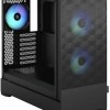 Fractal Design Pop Air Gaming Midi Tower Κουτί Υπολογιστή με Πλαϊνό Παράθυρο και RGB Φωτισμό Black TG Clear Tint