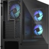 Fractal Design Pop Air Gaming Midi Tower Κουτί Υπολογιστή με Πλαϊνό Παράθυρο και RGB Φωτισμό Black TG Clear Tint