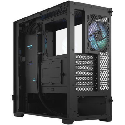 Fractal Design Pop Air Gaming Midi Tower Κουτί Υπολογιστή με Πλαϊνό Παράθυρο και RGB Φωτισμό Black TG Clear Tint