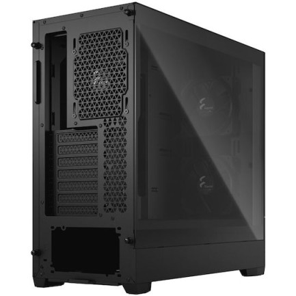 Fractal Design Pop Silent Mini Tower Κουτί Υπολογιστή με Πλαϊνό Παράθυρο Black TG Clear Tint