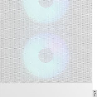 Fractal Design Pop Mini Air Gaming Mini Tower Κουτί Υπολογιστή με Πλαϊνό Παράθυρο και RGB Φωτισμό RGB White TG Clear