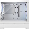 Fractal Design Pop Mini Air Gaming Mini Tower Κουτί Υπολογιστή με Πλαϊνό Παράθυρο και RGB Φωτισμό RGB White TG Clear