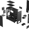 Fractal Design Design Pop XL Silent Gaming Midi Tower Κουτί Υπολογιστή Μαύρο