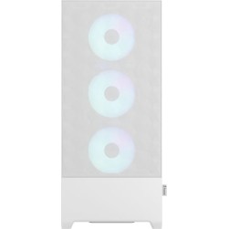 Fractal Design Pop XL Air Gaming Midi Tower Κουτί Υπολογιστή με Πλαϊνό Παράθυρο RGB White TG Clear