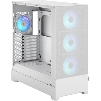 Fractal Design Pop XL Air Gaming Midi Tower Κουτί Υπολογιστή με Πλαϊνό Παράθυρο RGB White TG Clear