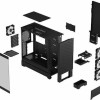 Fractal Design Pop XL Air Gaming Midi Tower Κουτί Υπολογιστή με Πλαϊνό Παράθυρο RGB Black TG Clear