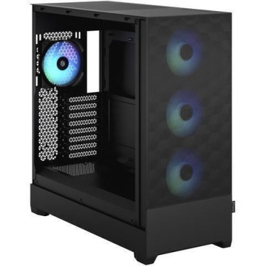 Fractal Design Pop XL Air Gaming Midi Tower Κουτί Υπολογιστή με Πλαϊνό Παράθυρο RGB Black TG Clear