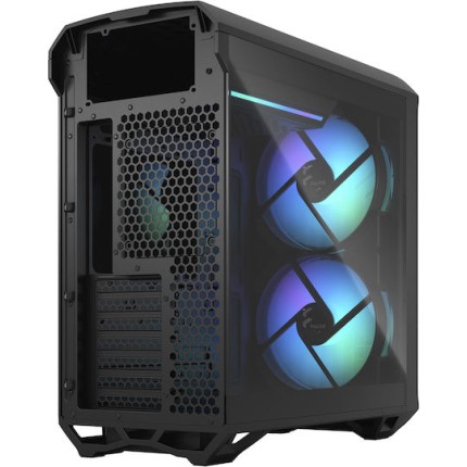 Fractal Design Torrent Compact RGB TG Light Tint Gaming Midi Tower Κουτί Υπολογιστή με Πλαϊνό Παράθυρο Γκρι