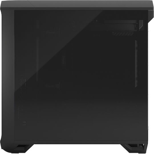 Fractal Design Torrent Compact RGB TG Light Tint Gaming Midi Tower Κουτί Υπολογιστή με Πλαϊνό Παράθυρο Γκρι