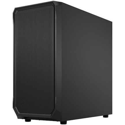 Fractal Design Focus 2 Midi Tower Κουτί Υπολογιστή Black Solid