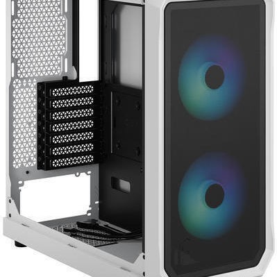 Fractal Design Focus 2 Gaming Midi Tower Κουτί Υπολογιστή με Πλαϊνό Παράθυρο RGB White