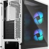 Fractal Design Focus 2 Gaming Midi Tower Κουτί Υπολογιστή με Πλαϊνό Παράθυρο RGB White