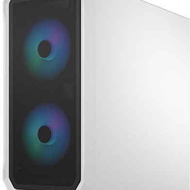 Fractal Design Focus 2 Gaming Midi Tower Κουτί Υπολογιστή με Πλαϊνό Παράθυρο RGB White