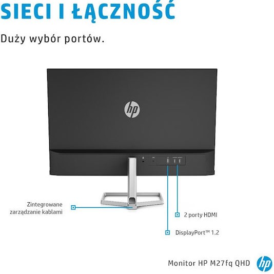 HP M27fq IPS Monitor 27