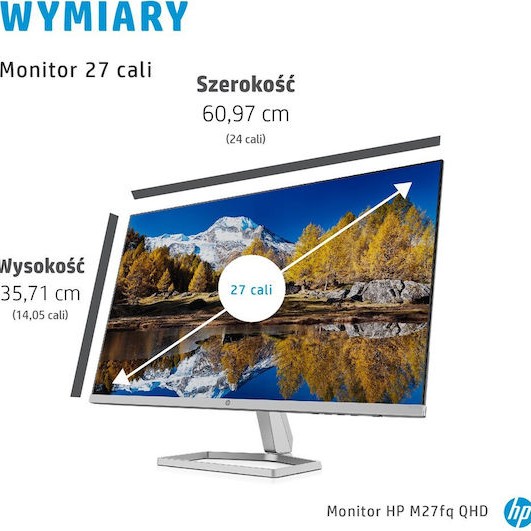 HP M27fq IPS Monitor 27