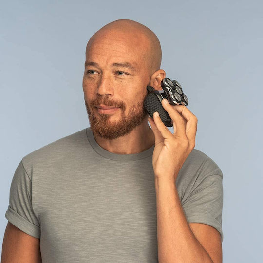 Remington RX5 για το Κεφάλι XR1500 Περιστρεφόμενη Ξυριστική Μηχανή Προσώπου Επαναφορτιζόμενη