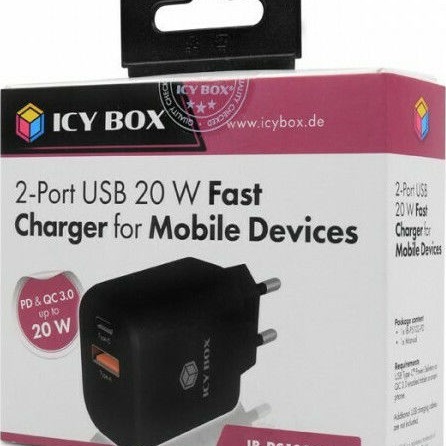 Icy Box USB 3.0 Hub 4 Θυρών με σύνδεση USB-C / USB-A / Ethernet