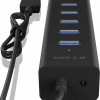 Icy Box USB 3.0 Hub 7 Θυρών με σύνδεση USB-A