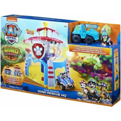 Spin Master Paw Patrol Dino Rescue Headquarter Πίστα για 3+ Ετών