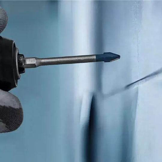 Bosch Expert HEX-9 HardCeramic Τρυπάνι με Εξάγωνο Στέλεχος για Δομικά Υλικά, Γυαλί και Πλακίδια 4mm
