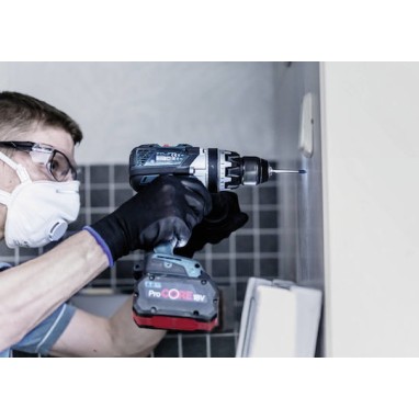 Bosch Σετ 5 Τρυπάνια με Κυλινδρικό Στέλεχος για Δομικά Υλικά, Γυαλί και Πλακίδια