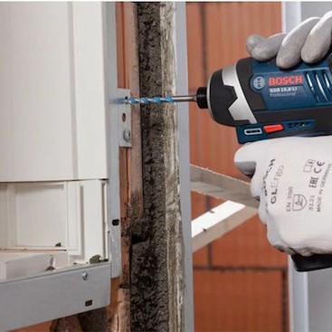 Bosch Expert Cyl-9 Τρυπάνι με Κυλινδρικό Στέλεχος για Δομικά Υλικά, Μέταλλο και Ξύλο 12x150mm