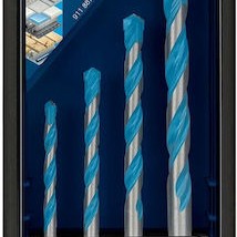 Bosch Expert Cyl-9 Σετ 4 Τρυπάνια με Κυλινδρικό Στέλεχος