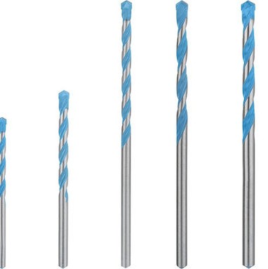 Bosch Expert Cyl-9 Σετ 7 Διαμαντοτρύπανα Καρβιδίου για Ξύλο, Μέταλλο, Δομικά Υλικά, Γυαλί και Πλακίδια