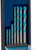 Bosch Expert Cyl-9 Σετ 7 Διαμαντοτρύπανα Καρβιδίου για Ξύλο, Μέταλλο, Δομικά Υλικά, Γυαλί και Πλακίδια