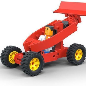 Fischer Technik Παιχνίδι Κατασκευών Ξύλινo Μηχανικός για Παιδιά 5+ Ετών