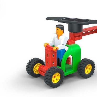 Fischer Technik Παιχνίδι Κατασκευών Ξύλινo Μηχανικός για Παιδιά 5+ Ετών