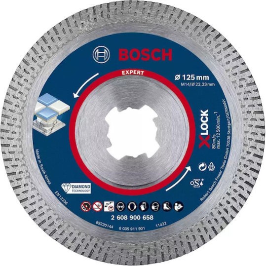 Bosch Δίσκος Κοπής Δομικών Υλικών 115mm