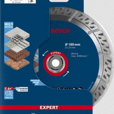 Bosch Δίσκος Κοπής Δομικών Υλικών 180mm