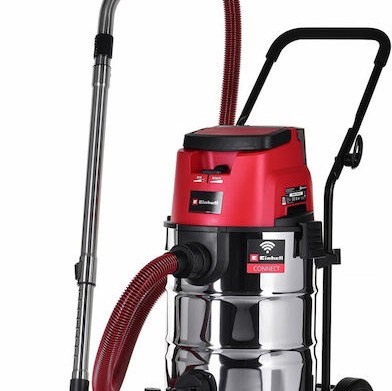 Einhell Επαναφορτιζόμενη Σκούπα Υγρών / Στερεών Χωρίς Φορτιστή και Μπαταρία με Ανοξείδωτο Κάδο 30lt