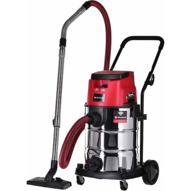 Einhell Επαναφορτιζόμενη Σκούπα Υγρών / Στερεών Χωρίς Φορτιστή και Μπαταρία με Ανοξείδωτο Κάδο 30lt