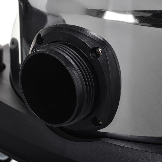 Einhell Επαναφορτιζόμενη Σκούπα Υγρών / Στερεών Χωρίς Φορτιστή και Μπαταρία με Ανοξείδωτο Κάδο 30lt