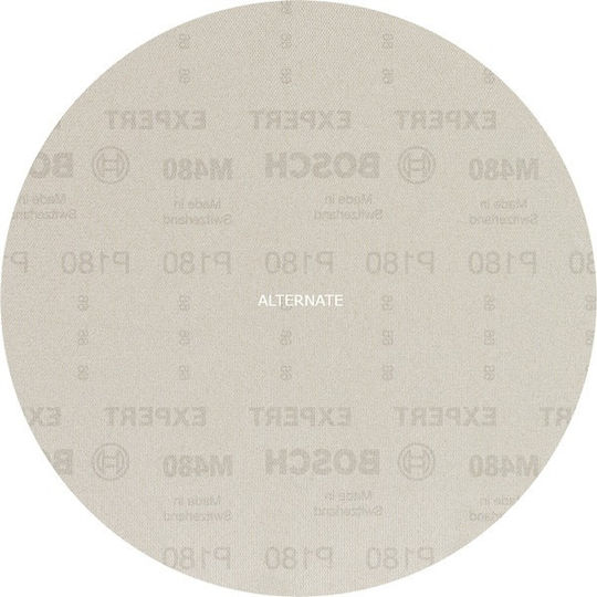 Bosch Expert M480 Φύλλο Λείανσης Έκκεντρου Τριβείου K180 225x225mm Σετ 25τμχ