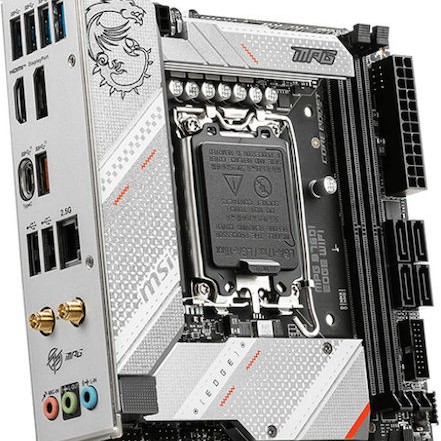 MSI MPG B760I EDGE WIFI Motherboard Mini ITX με Intel 1700 Socket 7D40-005R