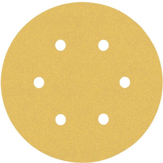 Bosch Expert C470 Φύλλο Λείανσης Έκκεντρου Τριβείου K120 / K240 / K40 με Τρύπες 150x150mm Σετ 6τμχ